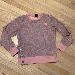The North Face sweatshirt